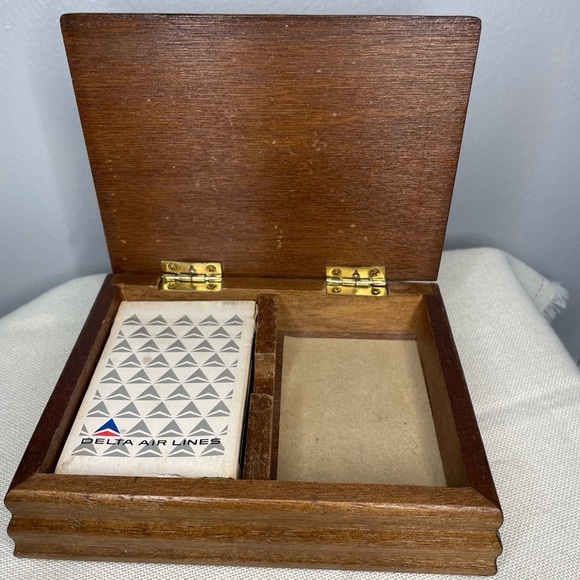Mallard Duck Playing Cards Decks In Wooden Display Box Albert E. Price VTG 1982 - Picture 2 of 6